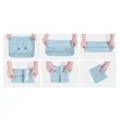Packing Cubes for Suitcase 8 Set Lightweight Travel Bags | https://www.bestnamebadges.com
