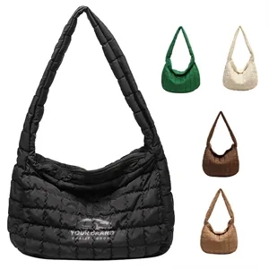 Soft Tote Large Carryall Puffer Light Shoulder Bag
