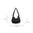 Soft Tote Large Carryall Puffer Light Shoulder Bag | https://www.bestnamebadges.com