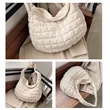 Soft Tote Large Carryall Puffer Light Shoulder Bag | https://www.bestnamebadges.com