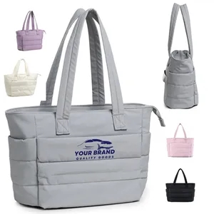 Fashionable Large Capacity Puffer Bags  With Multi Pockets