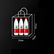 Kraft Shopping with Handles Disposable Paper Gift Bags | https://www.bestnamebadges.com