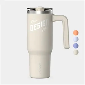 32 oz Hydrapeak® Stainless Steel Insulated Tumbler w/ Handle | https://www.bestnamebadges.com
