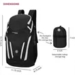 SwissDigital® Kangaroo Lightweight Water-Repellent Backpack | https://www.bestnamebadges.com
