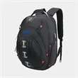 SwissDigital® PIXEL Front Reflectors Travel Backpack | https://www.bestnamebadges.com