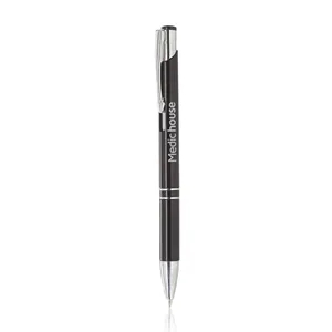 Retractable Plastic Ballpoint Pen | https://www.bestnamebadges.com
