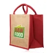 Stylish Rope Handle Jute Bags | https://www.bestnamebadges.com