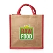 Stylish Rope Handle Jute Bags | https://www.bestnamebadges.com