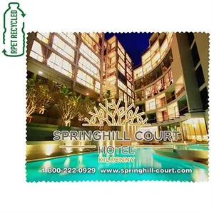 Recycled RPET Full Color Import Air Ship Microfiber Cloth
