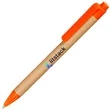 Recycled Pens w/ Custom Logo & Colorful Clip Ballpoint | https://www.bestnamebadges.com