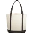 10 oz. Cotton Canvas Boat Tote | https://www.bestnamebadges.com