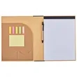 Recycled Cardboard Notebook w/ Notepad and Sticky Notes | https://www.bestnamebadges.com