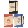 Bamboo Journal Notebook w/ Pen | https://www.bestnamebadges.com