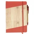 Bamboo Journal Notebook w/ Pen | https://www.bestnamebadges.com
