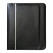 Leatherette Zippered Binder Padfolio | https://www.bestnamebadges.com