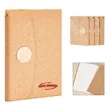 A5 Eco-Friendly Cork Hardcover Magnetic Closure Notebook | https://www.bestnamebadges.com