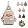 Mini Backpack Style Coin Purse with Zipper Pocket | https://www.bestnamebadges.com