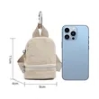 Mini Backpack Style Coin Purse with Zipper Pocket | https://www.bestnamebadges.com