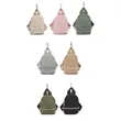 Mini Backpack Style Coin Purse with Zipper Pocket | https://www.bestnamebadges.com