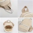 Mini Backpack Style Coin Purse with Zipper Pocket | https://www.bestnamebadges.com