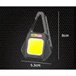 Ultra Bright Mini Flashlight Keychain w/ Clip Magnetic Base | https://www.bestnamebadges.com
