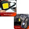 Ultra Bright Mini Flashlight Keychain w/ Clip Magnetic Base | https://www.bestnamebadges.com