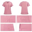V Neck Scrubs Set | https://www.bestnamebadges.com