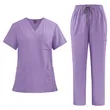V Neck Scrubs Set | https://www.bestnamebadges.com