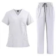 V Neck Scrubs Set | https://www.bestnamebadges.com