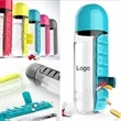 Portable Pill Box Water Cup | https://www.bestnamebadges.com
