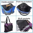 Large Capacity Tote Bag with Handles Style Shoulder Handbag | https://www.bestnamebadges.com
