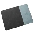 2 in 1 PU Leather 15w Fast Charging Mouse Pad | https://www.bestnamebadges.com