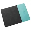 2 in 1 PU Leather 15w Fast Charging Mouse Pad | https://www.bestnamebadges.com