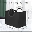 Foldable  Basket Bag | https://www.bestnamebadges.com