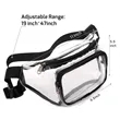 Clear PVC Fanny Bag | https://www.bestnamebadges.com