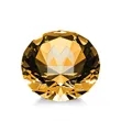 Optical Gemstone Award - Amber | https://www.bestnamebadges.com