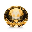 Optical Gemstone Award - Amber | https://www.bestnamebadges.com