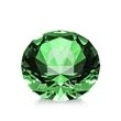 Optical Gemstone Award - Emerald | https://www.bestnamebadges.com