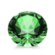Optical Gemstone Award - Emerald | https://www.bestnamebadges.com