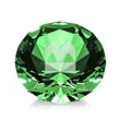 Optical Gemstone Award - Emerald | https://www.bestnamebadges.com