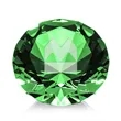 Optical Gemstone Award - Emerald | https://www.bestnamebadges.com
