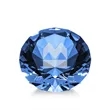 Optical Gemstone Award - Sapphire | https://www.bestnamebadges.com