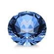 Optical Gemstone Award - Sapphire | https://www.bestnamebadges.com