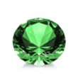 Optical Gemstone Award - Emerald | https://www.bestnamebadges.com