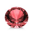 Optical Gemstone Award - Ruby | https://www.bestnamebadges.com