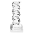 Callucci Award on Robson Base - Clear | https://www.bestnamebadges.com