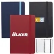 Hardcover Notebooks w/ Matching Color Elastic Band Journal | https://www.bestnamebadges.com