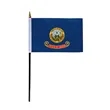 4"x6" & 12"x18'' Idaho ePoly Printed Stick Flags | https://www.bestnamebadges.com