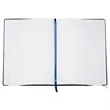 Hardcover Notebook w/ Matching Close strap | https://www.bestnamebadges.com