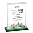Denison VividPrint™ Award - Green | https://www.bestnamebadges.com